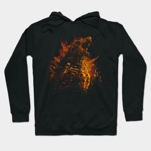 Fiery king of monsters Hoodie